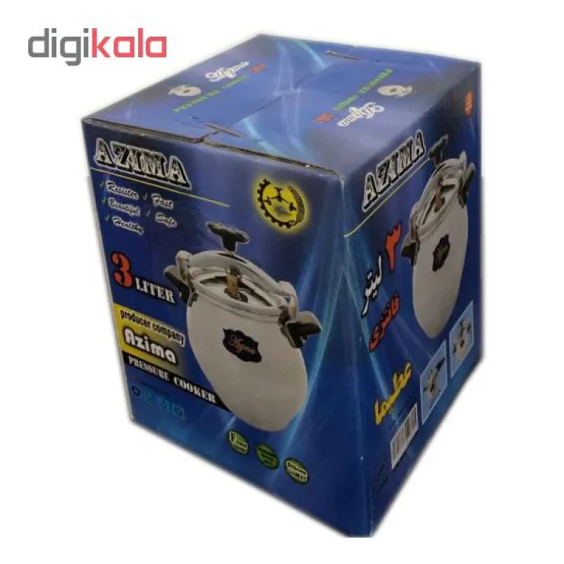 زودپز عظیما مدل H53 گنجایش 3 لیتر