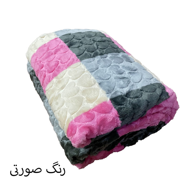 پتو 1 نفر هنرمند مدل ماندگار سایز 220x160 سانتی‌متر