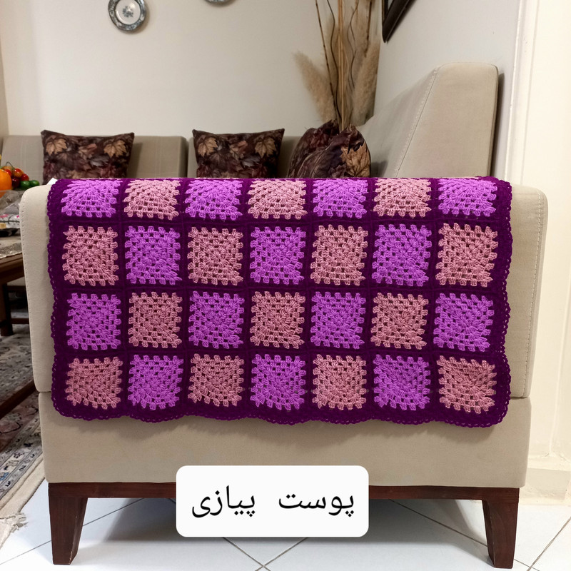 شال مبل مدل sh2 سایز  70x60 سانتی متر
