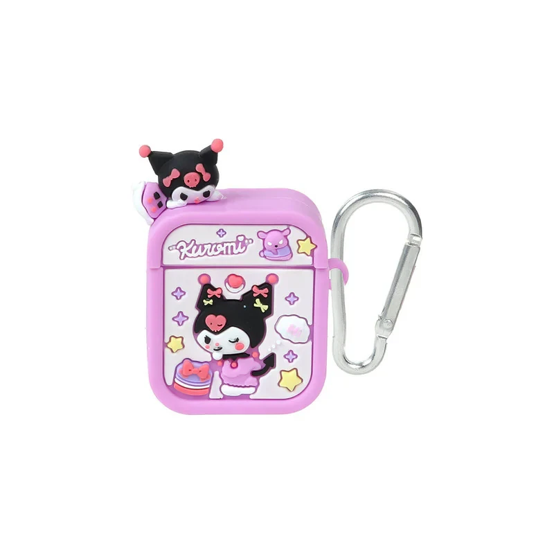 کاور مدل Kuromi مناسب برای کیس اپل Airpod 1  Airpod 2  Airpod 2 Wireless