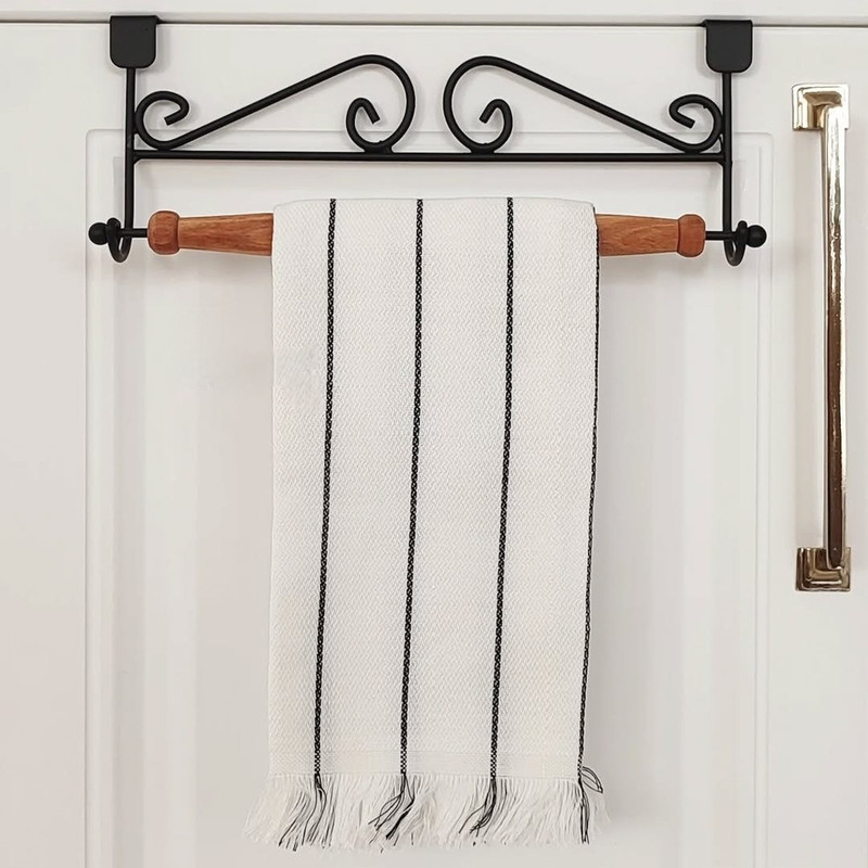 آویز حوله مدل کابینتی چوبی کد HS1