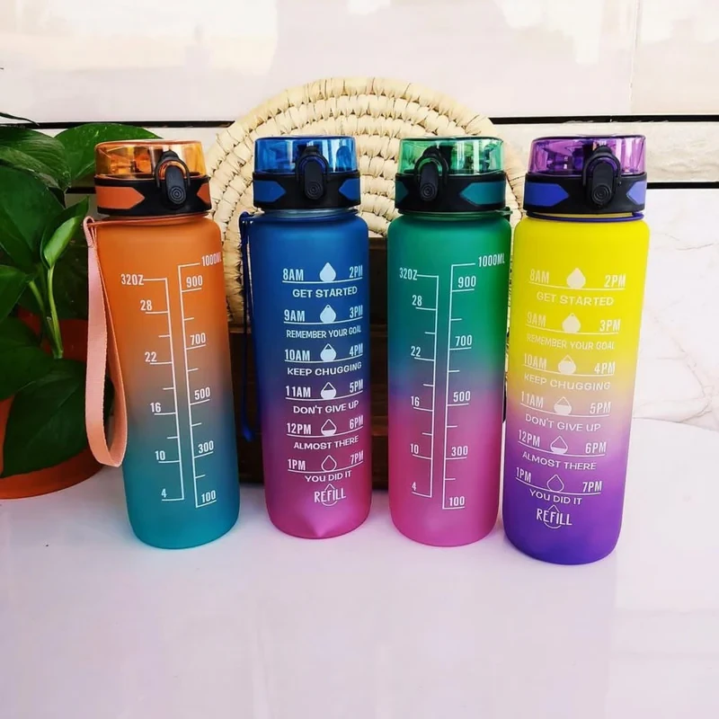 قمقمه دوچرخه مدل REFILL پاستیلی گنجایش 1 لیتر