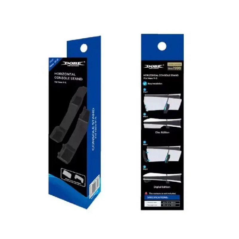پایه افقی PS5 دابی مدل  TP5-3582 Transparent