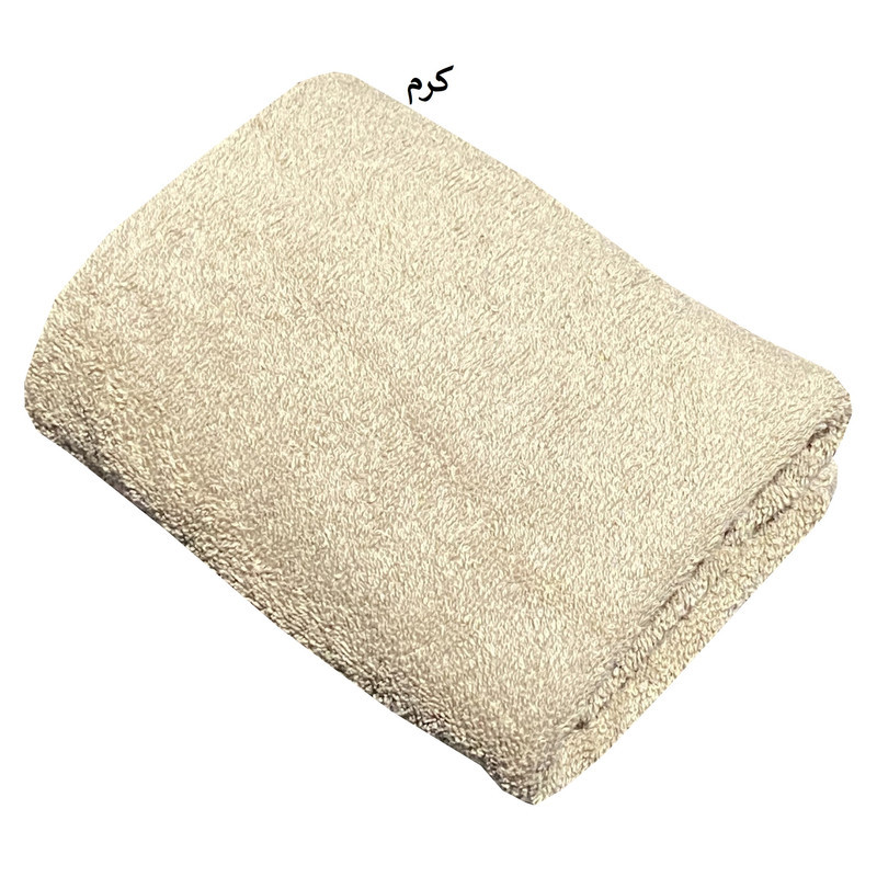 حوله دستی شایسته مدل تبسم سایز 40x75 سانتی متر