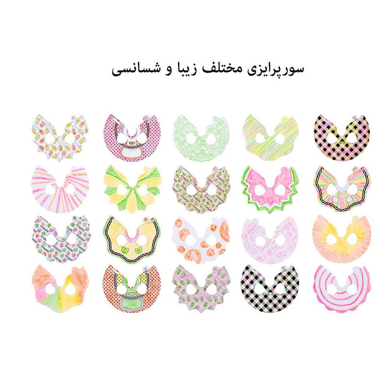 اسباب بازی شانسی ال او ال سوپرایز مدل Crayola طرح استوانه ای 30 سورپرایزی کد 68-34