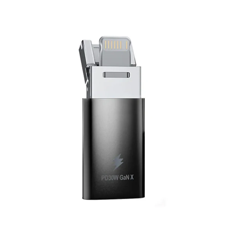مبدل USB-C 3.0 OTG به USB MICROUSB لایتنینگ مدل IPAND3000M