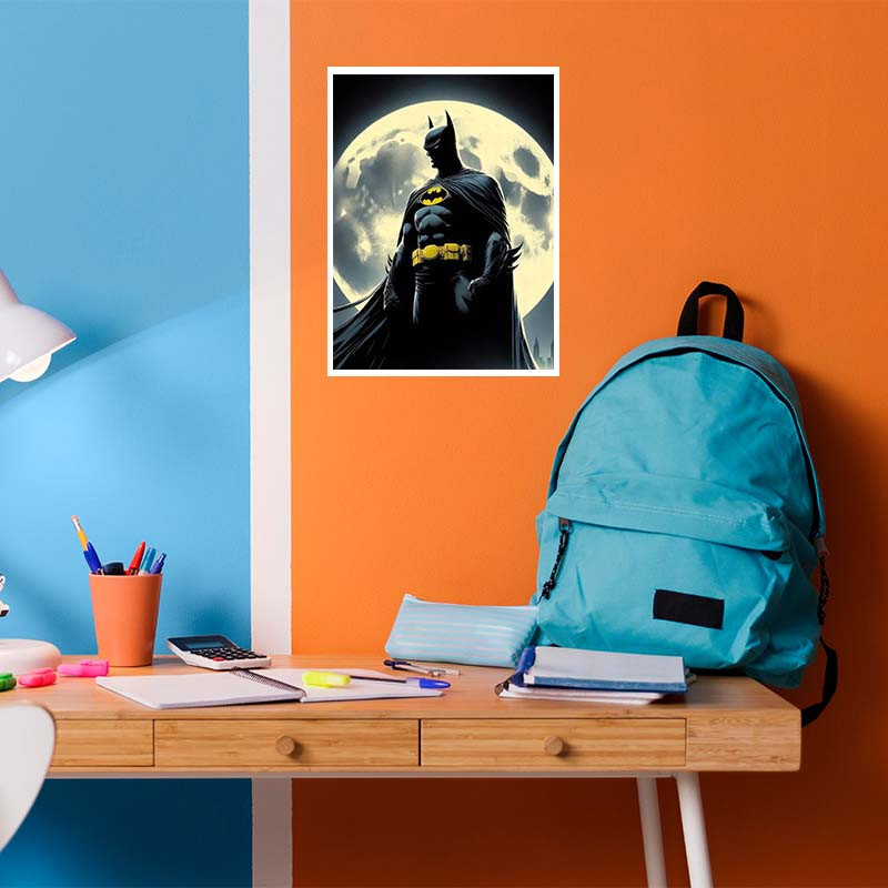 پوستر کارنيکا طرح بتمن Batman کد 71181 مجموعه 8 عددی