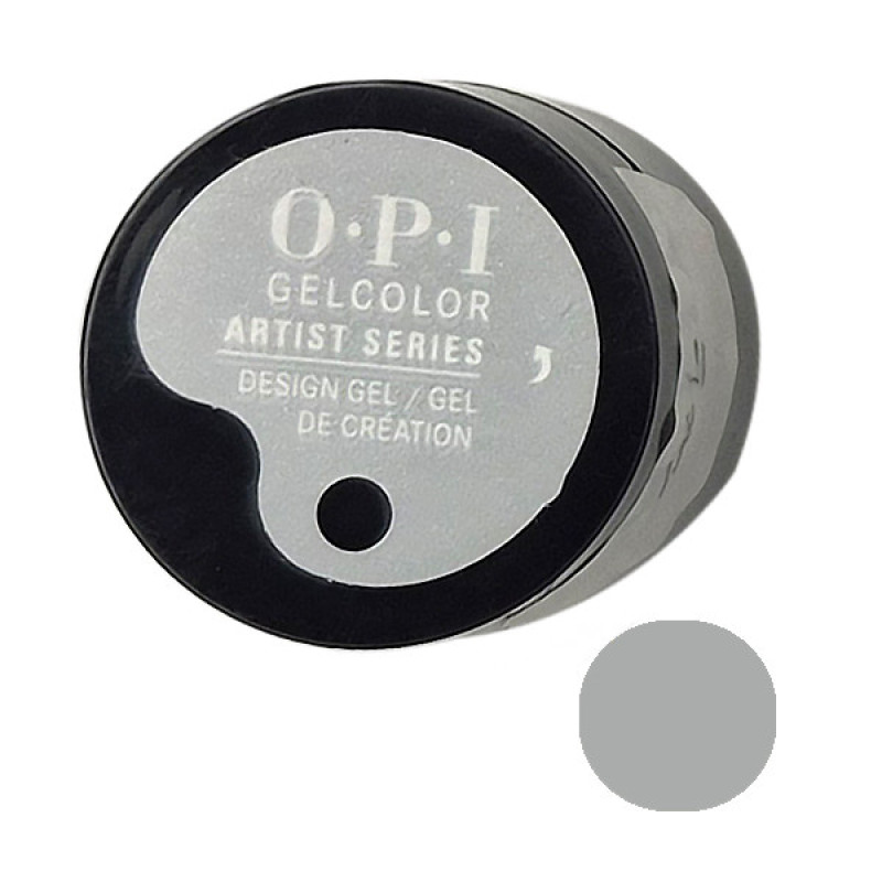 لاک ژل اکلیلی ناخن  ا پی آی مدل ARTIST SERIES شماره GP015 رنگ طوسی
