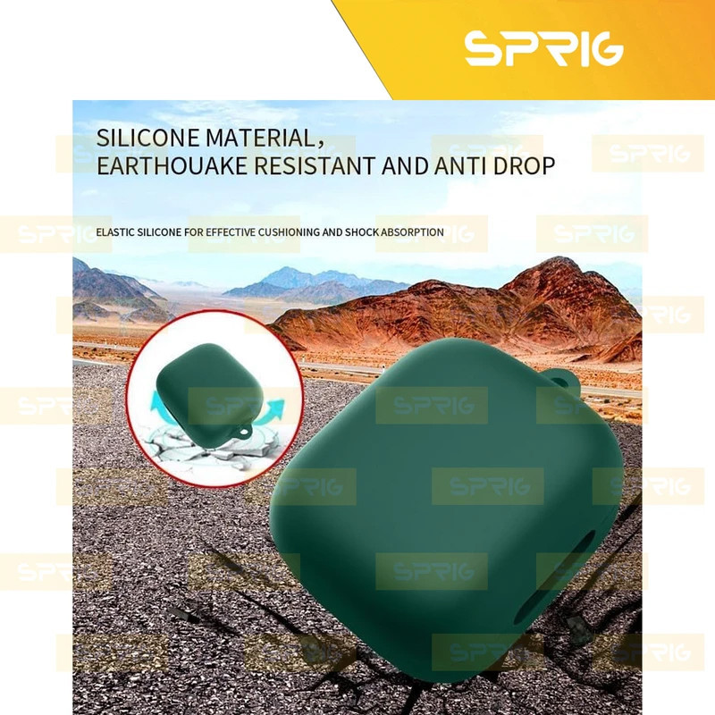 کاور اسپریگ مدل Silicone-SP مناسب برای کیس هدفون بی سیم انکر Soundcore P30i