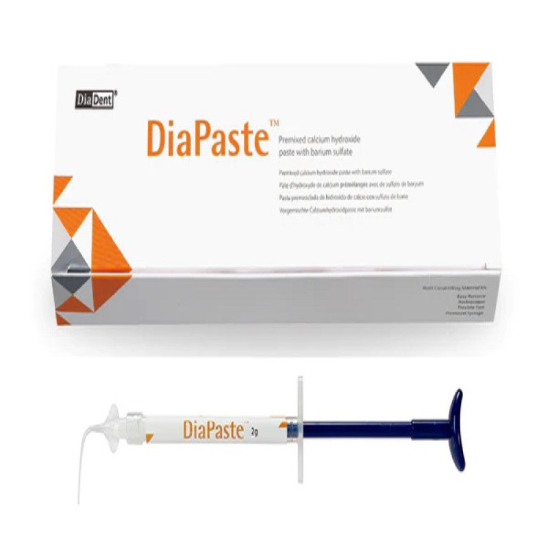 خمیر کلسیم هیدروکساید دندانپزشکی دیادنت مدل DIAPASTE وزن 2 گرم