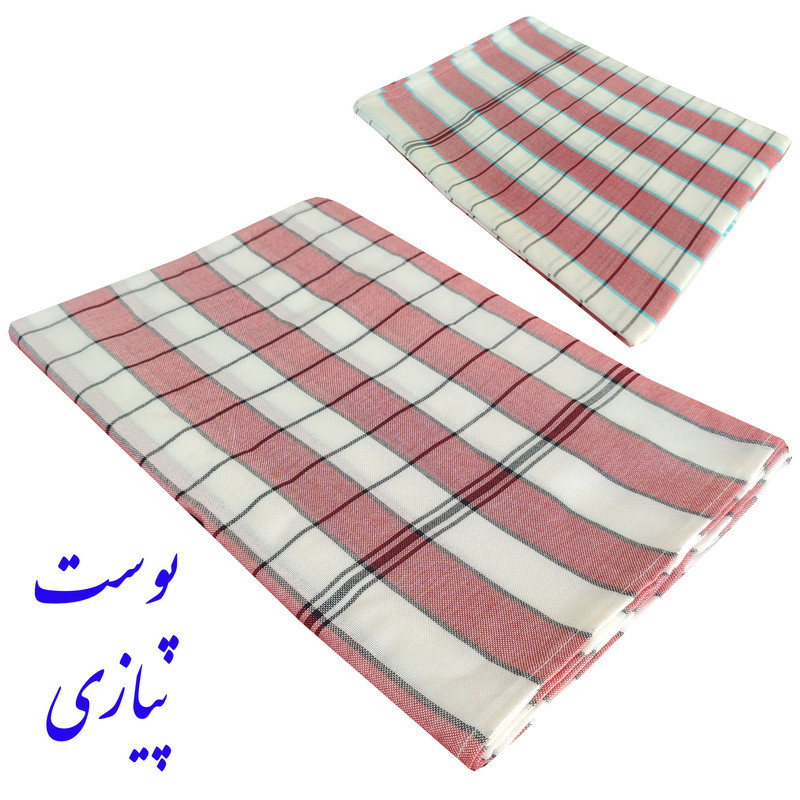 شمد یک نفره نساجی دُر هنر یزد مدل ویسکوز  سایز 240x160 سانتی‌متر