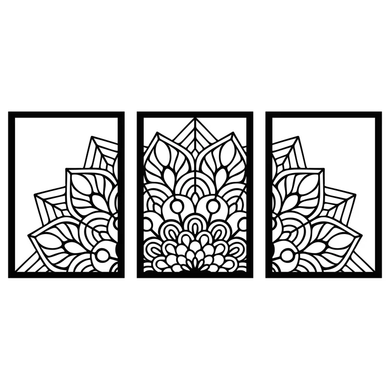 شابلون کد SP461-1 مجموعه 3 عددی