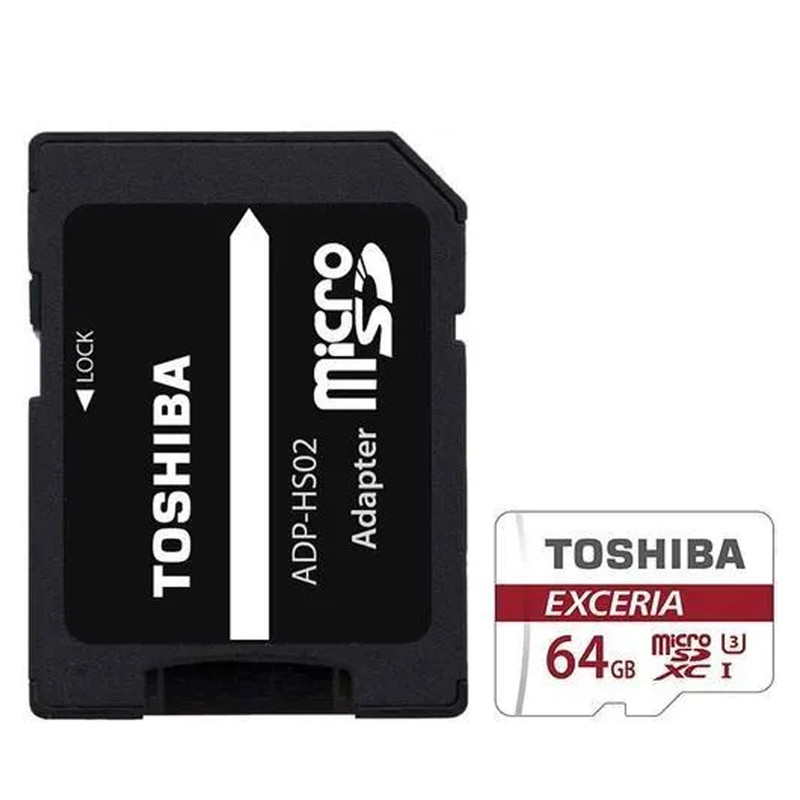 کارت حافظه microSDXC توشیبا مدل TSH-M302 EA-EXCERIA کلاس 10 استاندارد UHS-I U1 سرعت 90MBps ظرفیت 64 گیگابایت