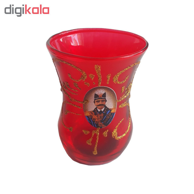 سرویس چای خوری 15 پارچه طرح شاه عباسی کد 1311