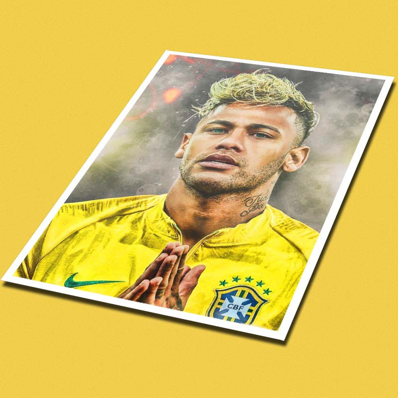 پوستر کارنيکا طرح طرفداران فوتبال Football Fan کد 17932 مجموعه 8 عددی