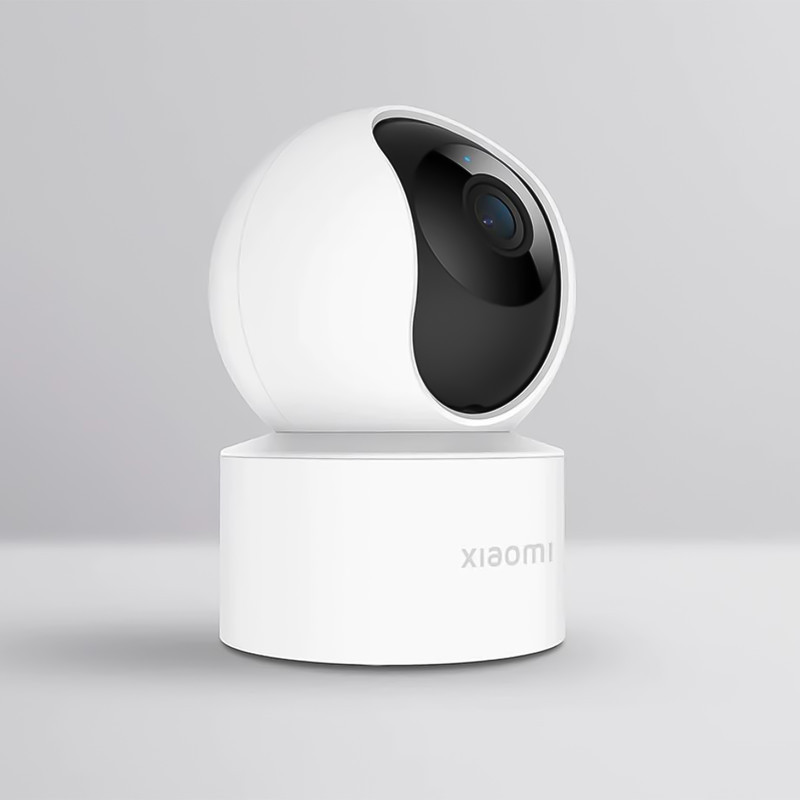 دوربین مداربسته بی‌سیم تحت شبکه شیائومی مدل Mi C200 با وضوح Full HD، چرخش 360 درجه افقی و 106 درجه عمودی، کدک H.265، تشخیص هوشمند انسان، انتقال صدای دوطرفه و پشتیبانی از کنترل صوتی با دستیار Google و Alexa