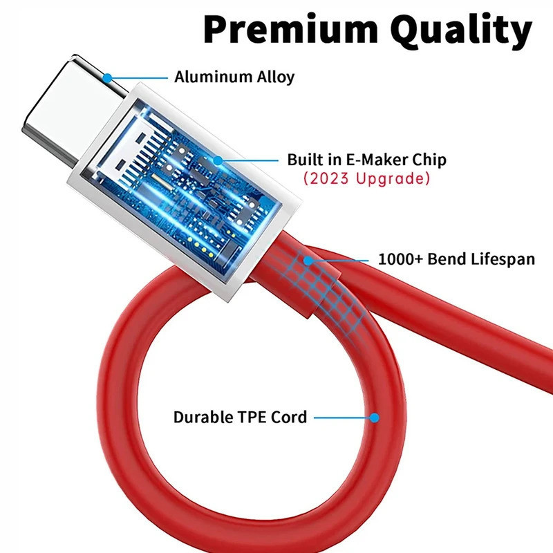 کابل USB-C وان پلاس مدل 2180977 طول 1 متر