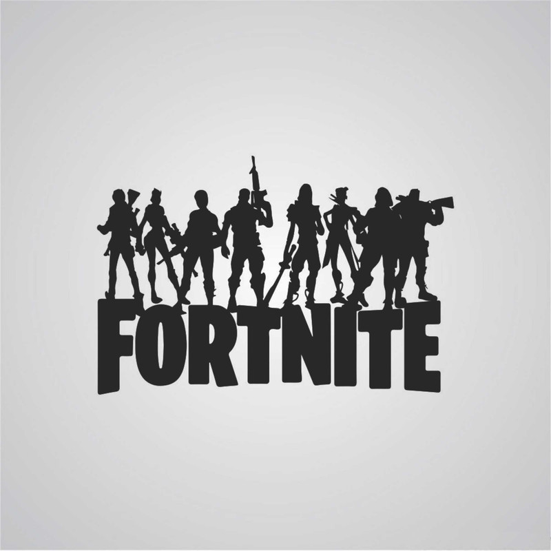 استیکر دیواری طرح فورتنایت کد F7