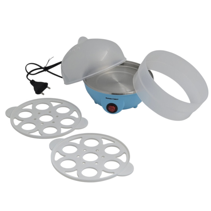 تخم‌مرغ پز سیلور کرست مدل SC-3102 با ظرفیت چهارده عدد تخم‌مرغ