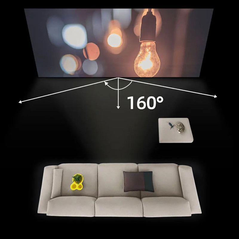 مینی ویدئو پروژکتور مدل  VP120 به همراه پرده نمایش