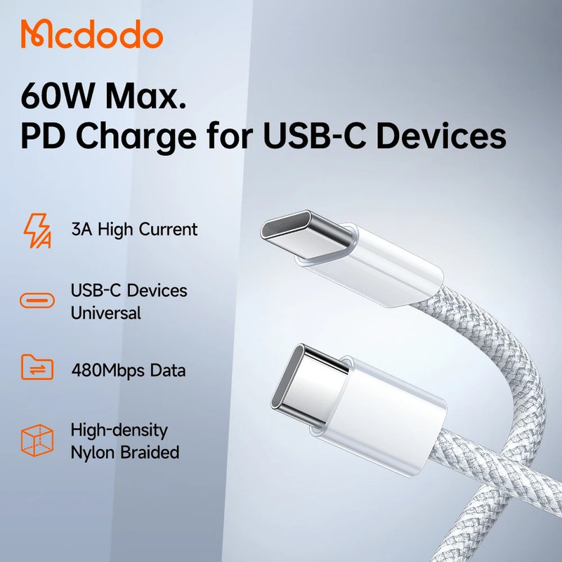 کابل USB-C مک دودو مدل CA-5690 طول 1 متر