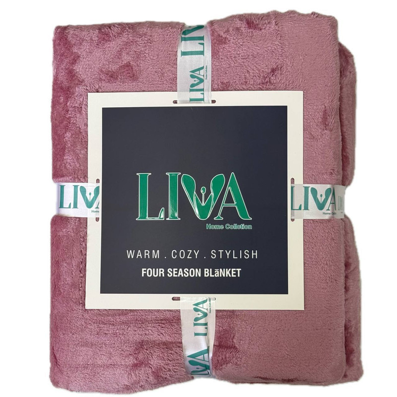 پتو مسافرتی 2 نفره مدل LIVA سایز 220x200 سانتی‌متر