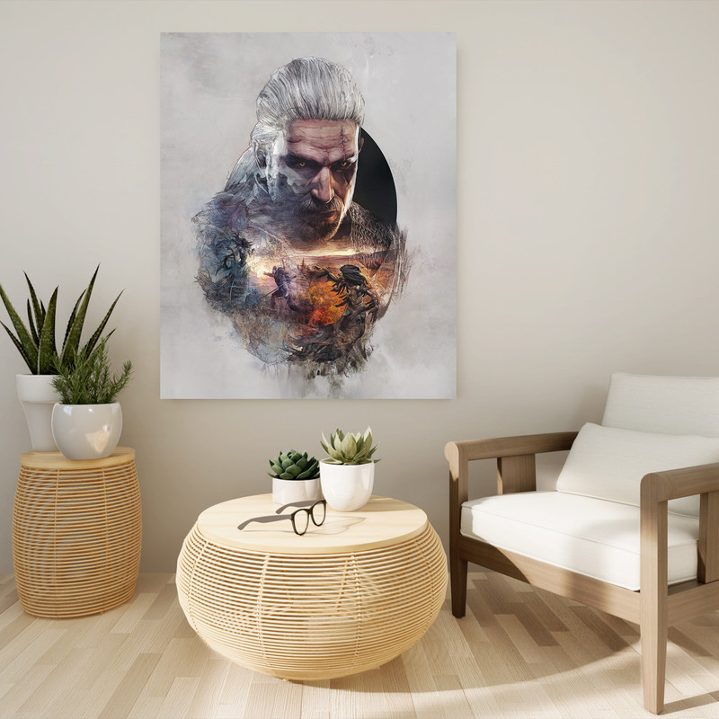 تابلو شاسی مدل گیمینگ ویچر  the witcher  کد 1242