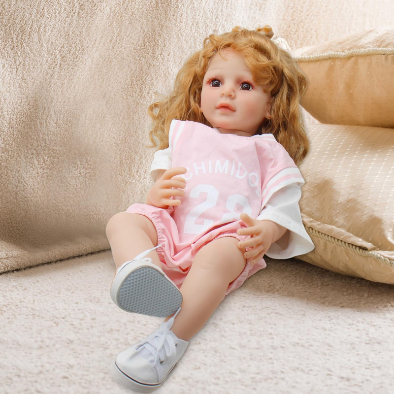عروسک سیلیکونی مدل Reborn-Baby ارتفاع 50 سانتی متر