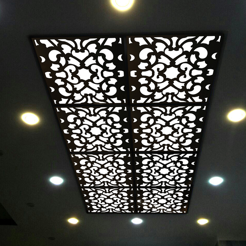 تایل سقفی آسمان مجازی بنی دکو مدل MC28 اندازه 60x60 سانتی متر مجموعه 4 عددی