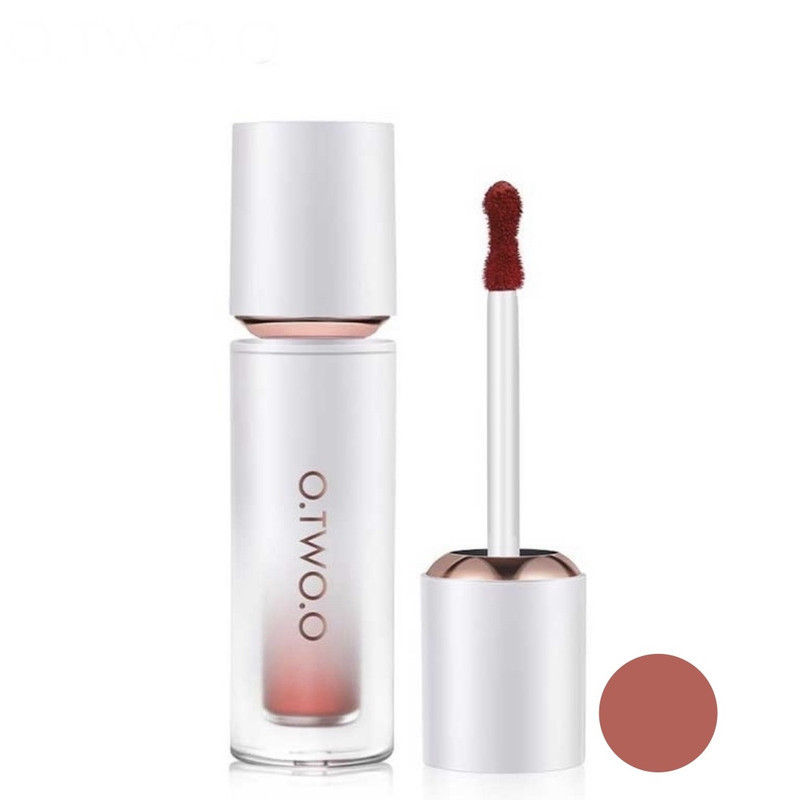 رژ لب مایع مات او تو او مدل Velvet Finish شماره 06