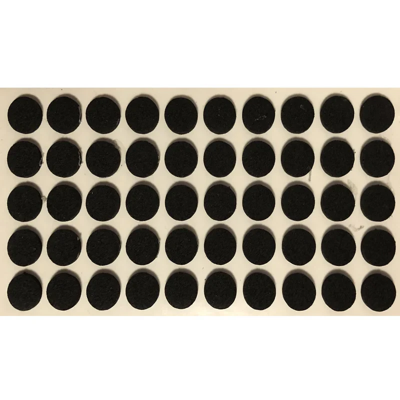 ضربه گیر کابینت مدل SD بسته 50 عددی قطر 1 سانت و پشت چسب دار