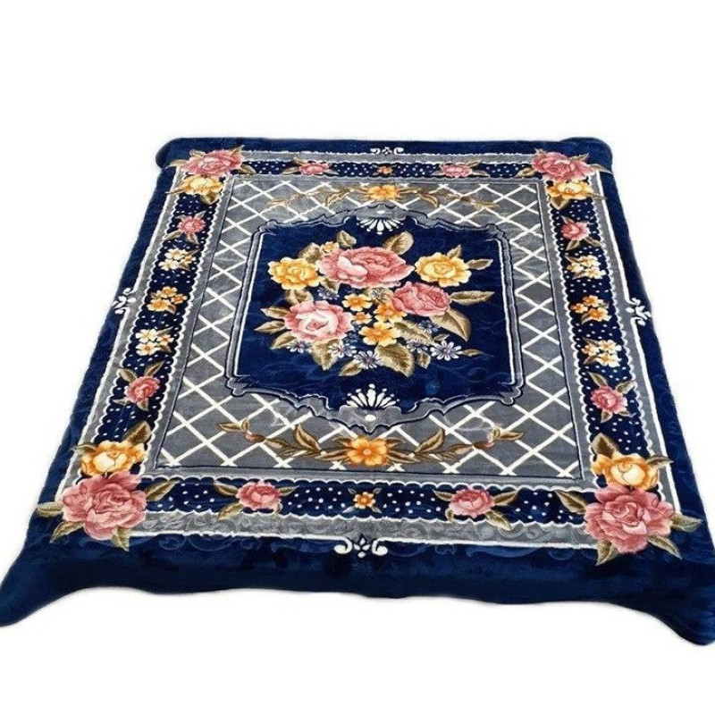 پتو گلبافت مدل برجسته کد 129 سایز 240×220 سانتی متر