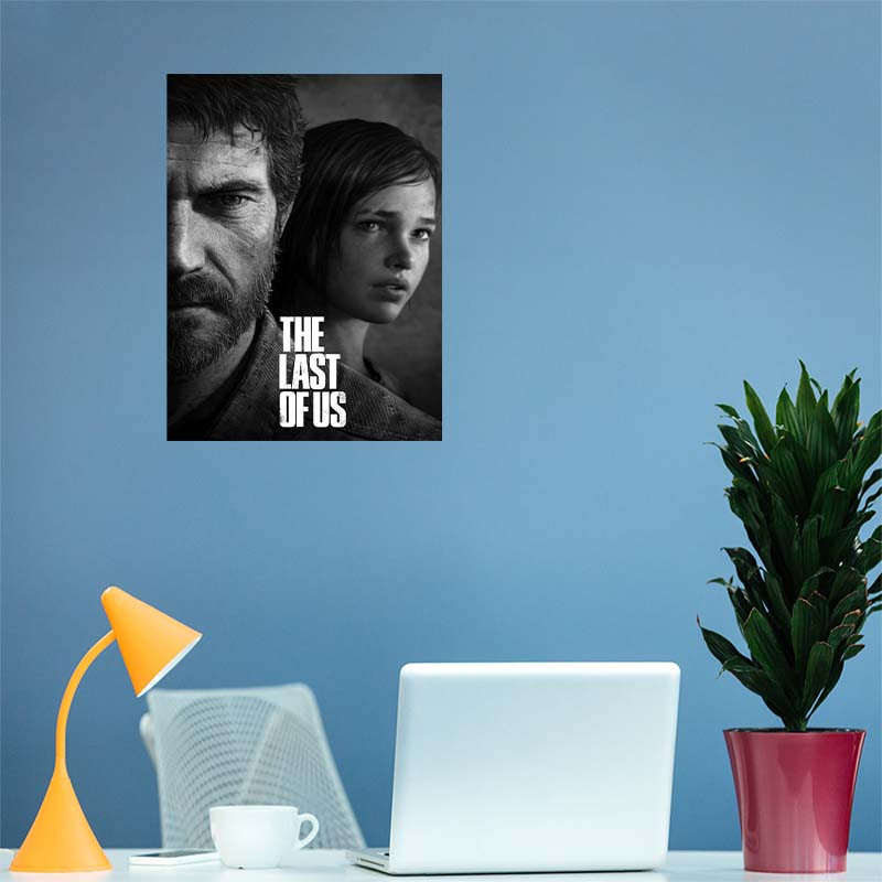 تابلو شاسي کارنيکا طرح لست اف اس The Last of Us کد 66470 مجموعه 4 عددی