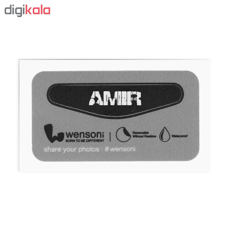 برچسب لایت بار دسته پلی استیشن 4 ونسونی طرح AMIR