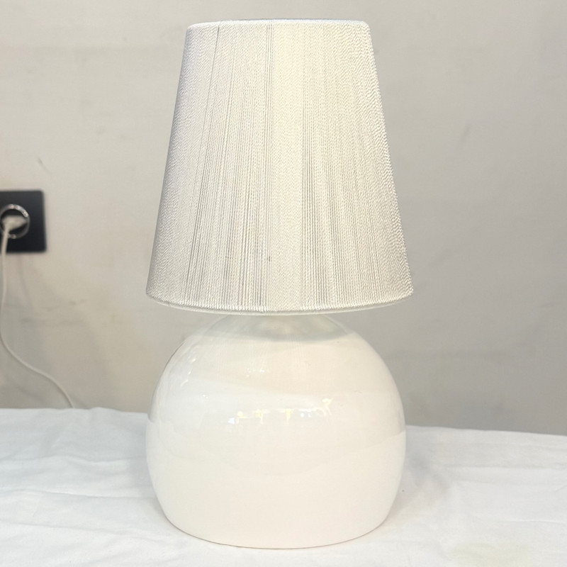 آباژور رومیزی نورهام مدل مکرومه نخی NHM-NAHAL-MKR15