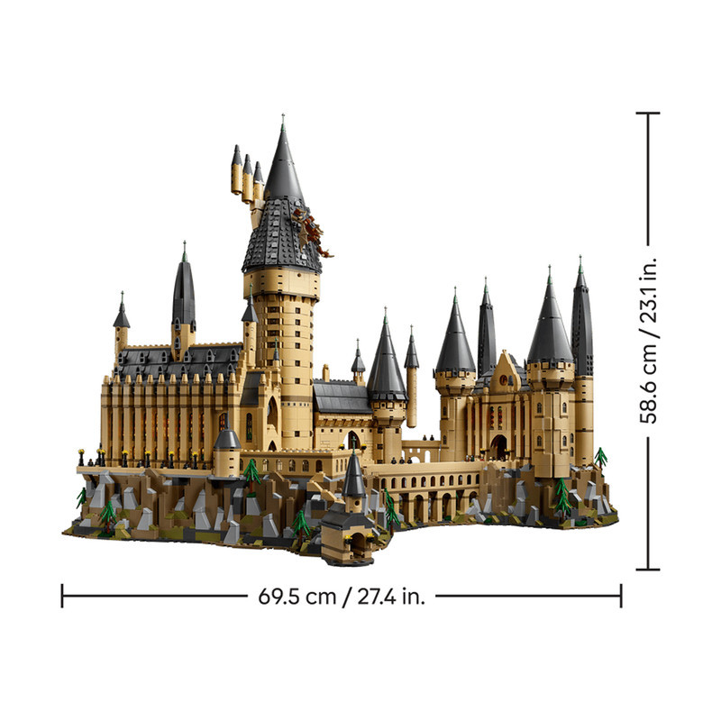 لگو 6020 تکه سری Harry Potter مدل Hogwarts Castle کد 71043