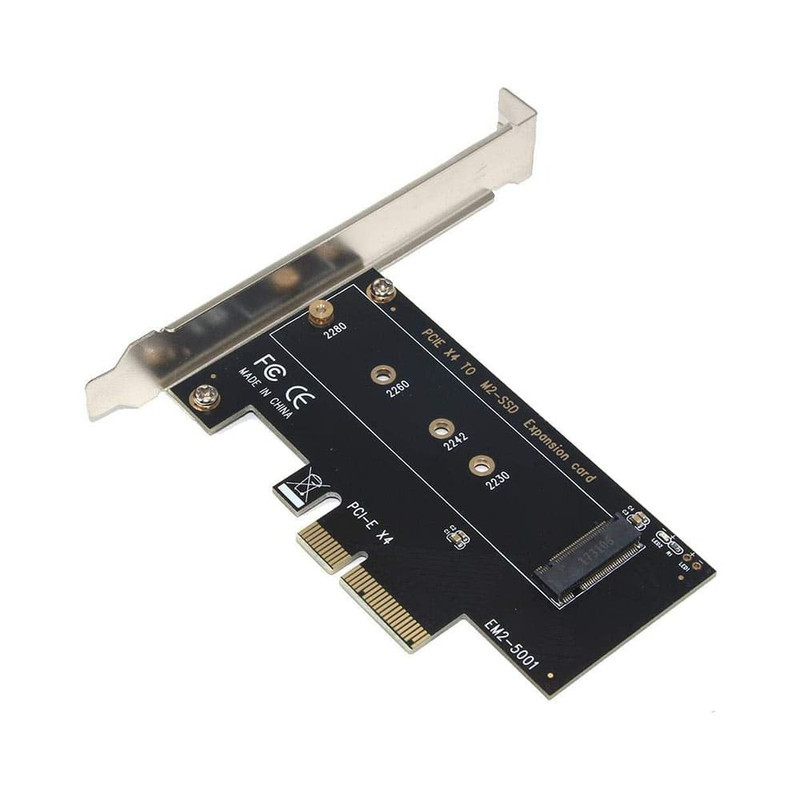 کارت تبدیل M2 SSD NVME به PCI-E 3.0 X4 مدل EM2-5001