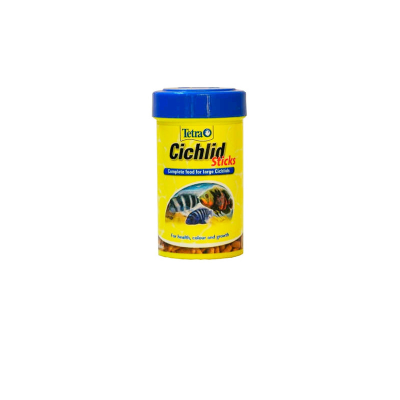 غذا ماهی تترا مدل Cichlid sticks حجم 100 میلی لیتر