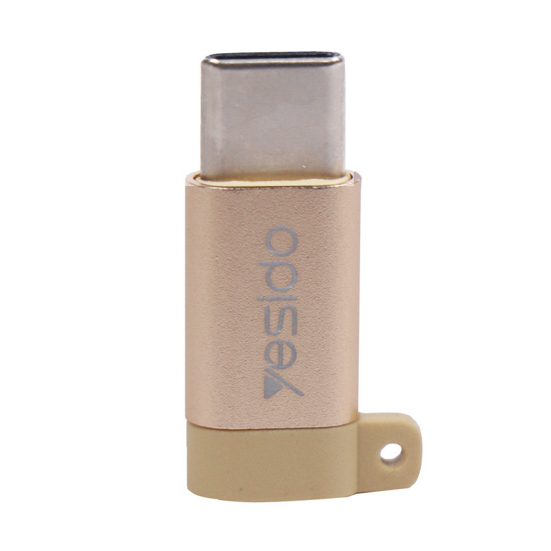 مبدل microUSB به USB-C یسیدو مدل GS04