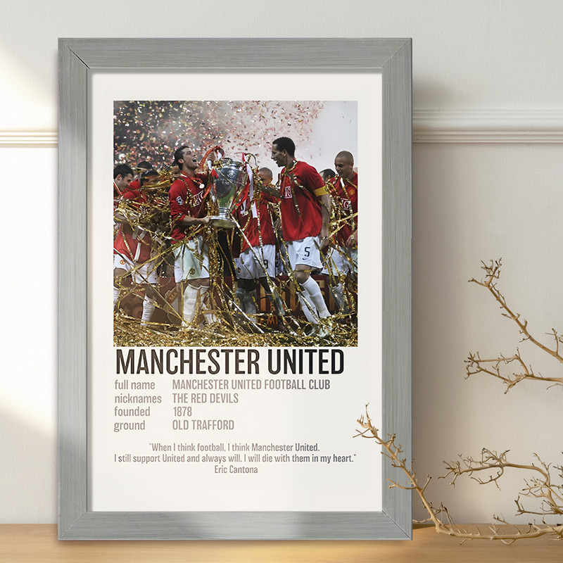 تابلو خندالو طرح منچستر یونایتد (Manchester United) کد F13471