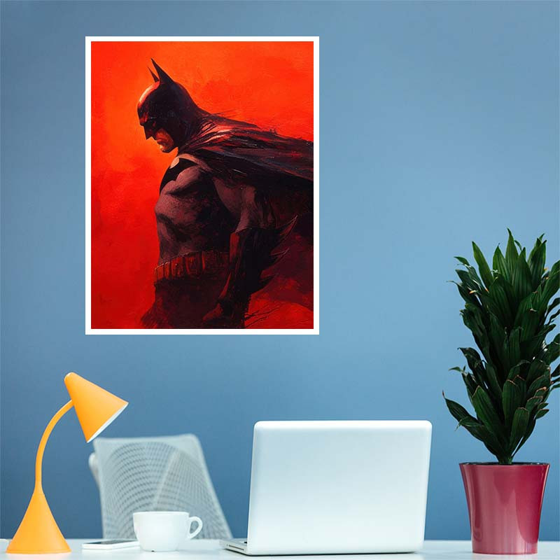 پوستر کارنيکا طرح بتمن Batman کد 71181 مجموعه 8 عددی