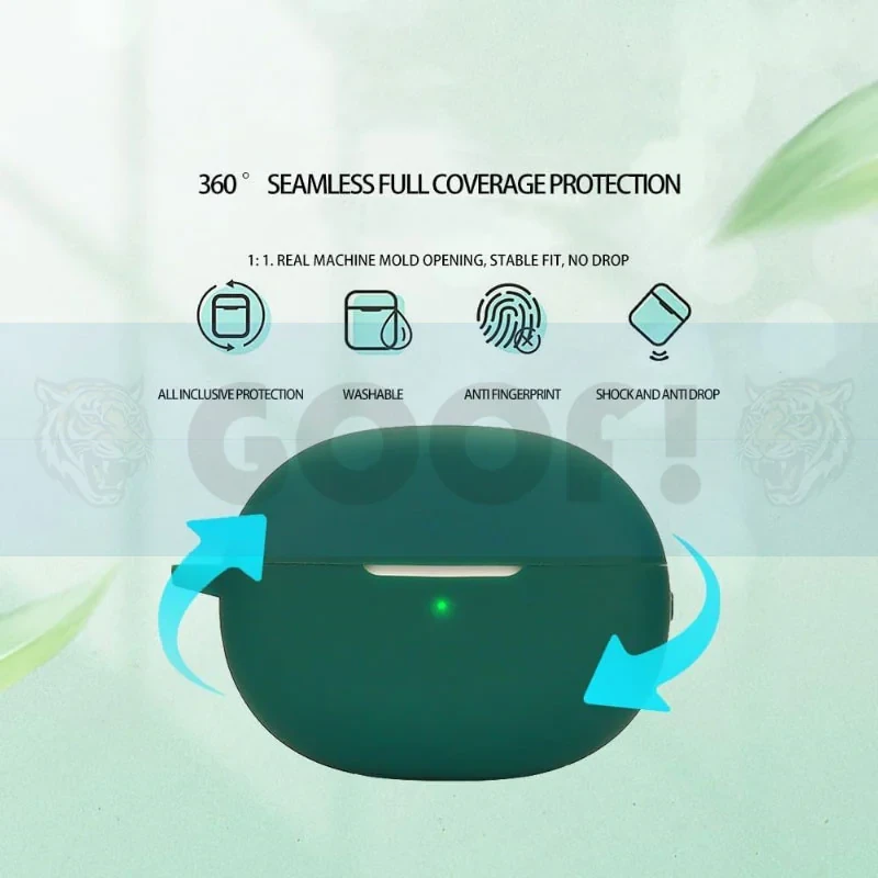 کاور گوف مدل سیلیکونی مناسب برای کیس هدفون بی سیم هایلو W1 ANC