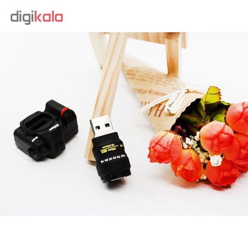 فلش مموری طرح دوربین عکاسی نیکون مدل Ultita -CN01 ظرفیت 8 گیگابایت