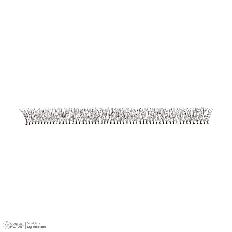 مژه مصنوعی رد چری مدل Classic Cluster Band کد 14 C بسته 10 عددی