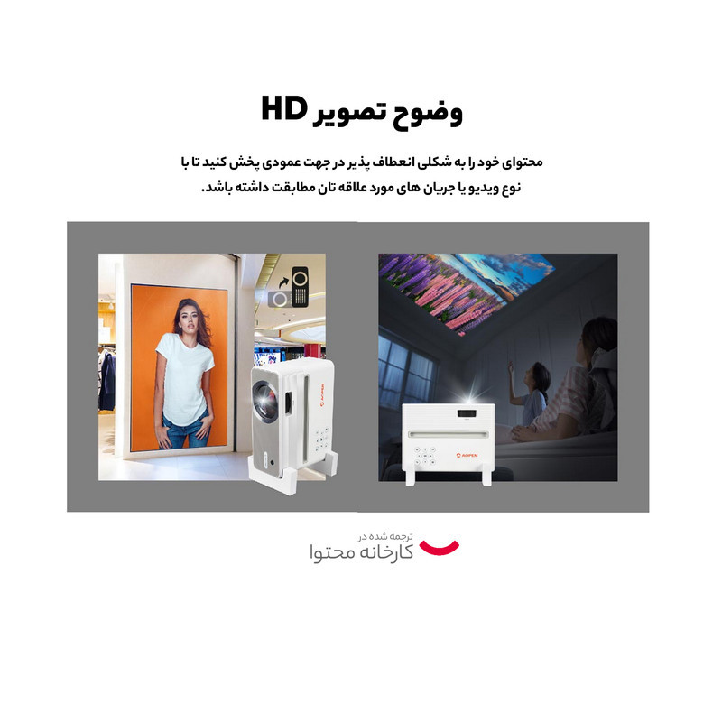ویدئو پروژکتور ای اوپن مدل QH11