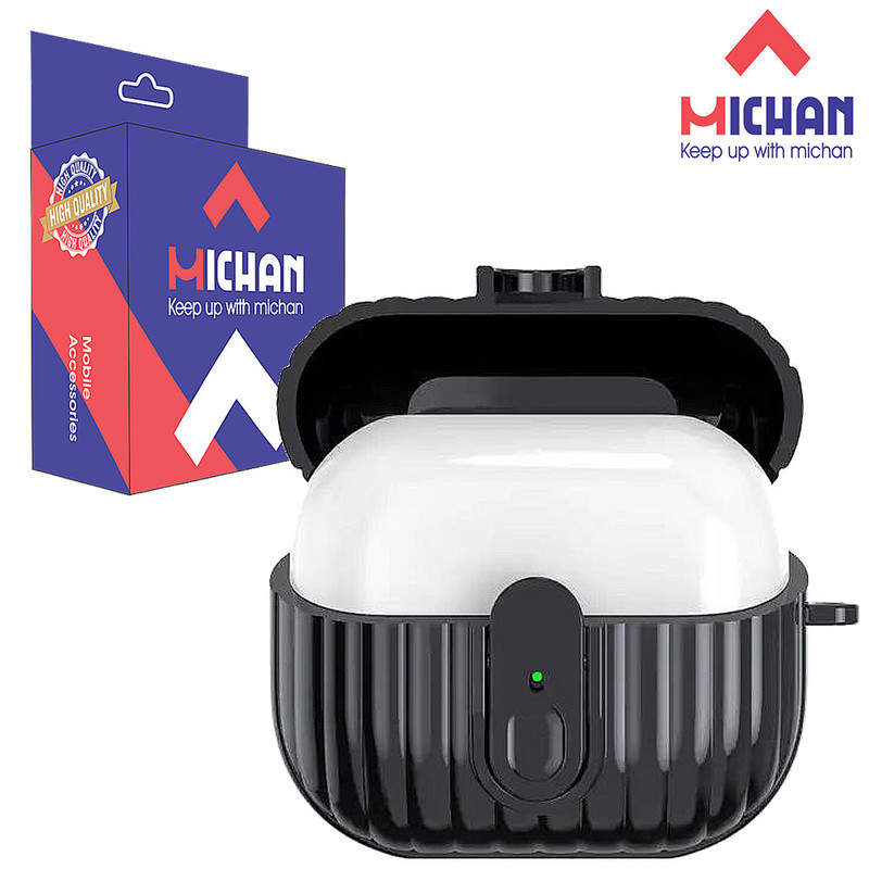 کاور میچان مدل Transparent مناسب برای کیس سامسونگ Galaxy Buds 33 pro