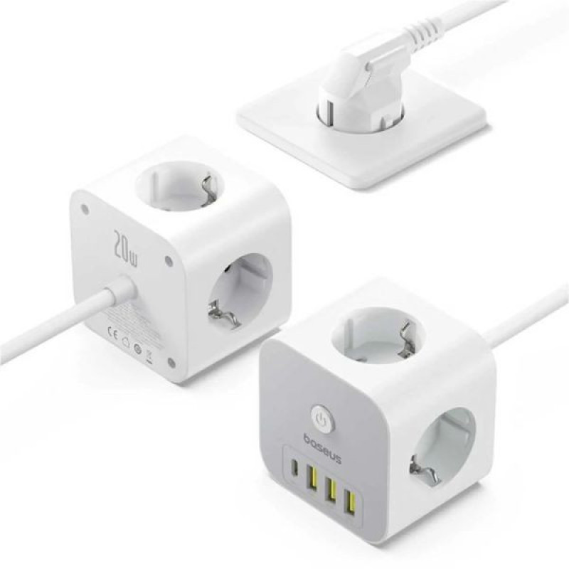 چندراهی برق بیسوس مدل PowerCombo Cube