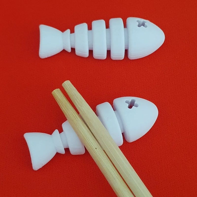 نگهدارنده چوب چاپستیک مدل Fish