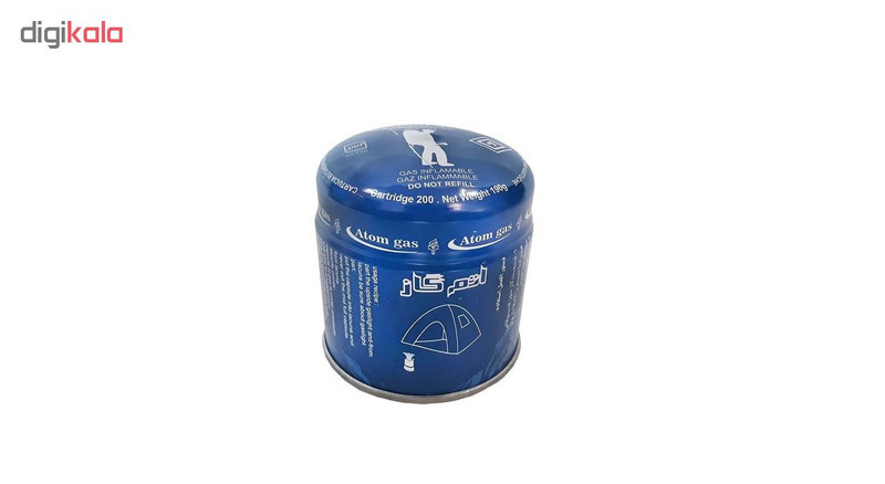 کپسول گاز سفری 190گرمی اتم گاز کد 22005 بسته دو عددی