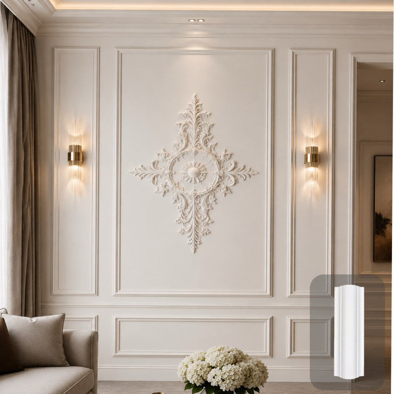 دیوار پوش مدل Modern Frame بسته 4 عددی